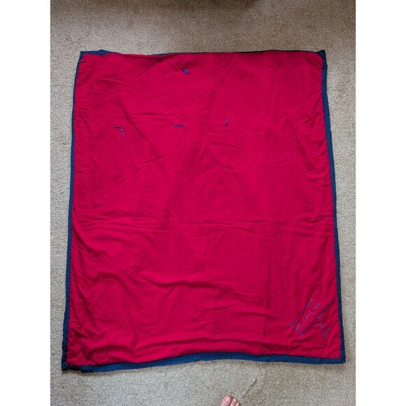 Vintage Teddy Bear Crib Quilt Baby Nursery Decor Country Handmade Throw Blanket - Picture 12 of 12